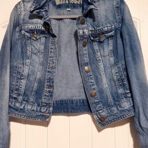 Wallflower Distressed Blue Jean Jacket